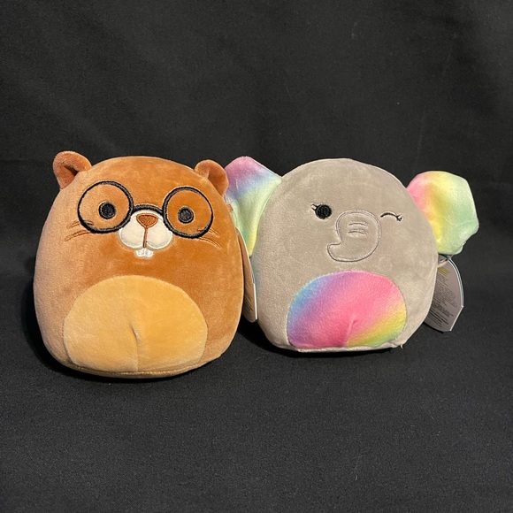 Squishmallow CHIP and MILA bundle NWT 5” - Picture 1 of 4